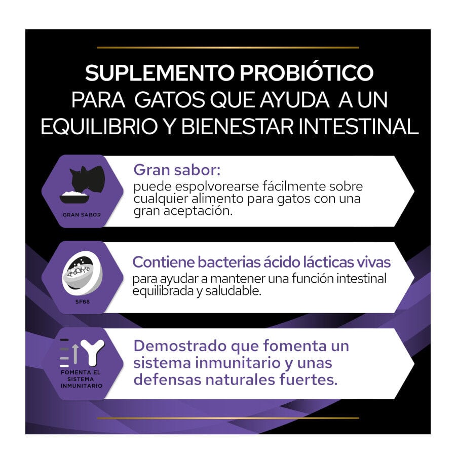 30 saquetas x 1 g Pro Plan Veterinary Diets FortiFlora Probi&oacute;tico para gatos, , large Imagem n&uacute;mero 2