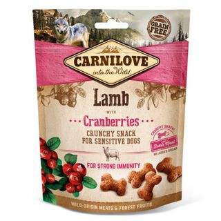 Carnilove Biscoitos Crunchy Cordeiro e Mirtilos para cães