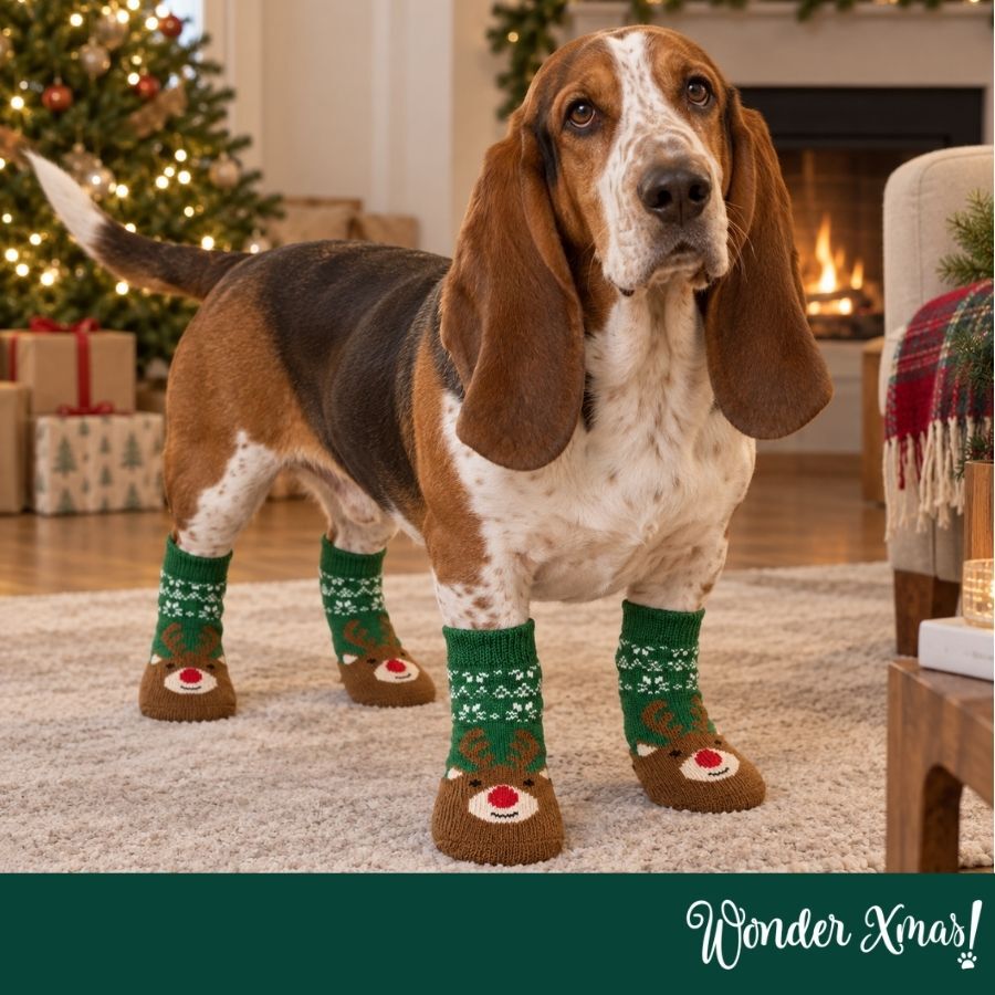 Wonder Christmas Meias de Natal para c&atilde;es, , large Imagem n&uacute;mero 2