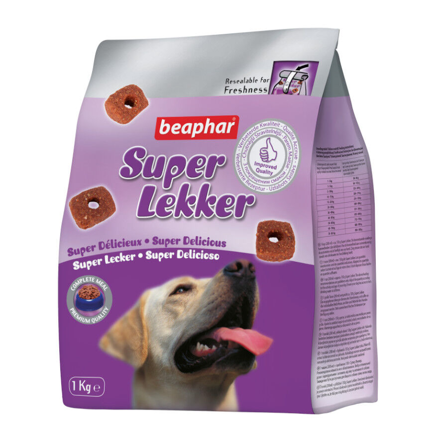 1 kg Beaphar  SuperLekker Biscoitos para c&atilde;es, , large Imagem n&uacute;mero 1