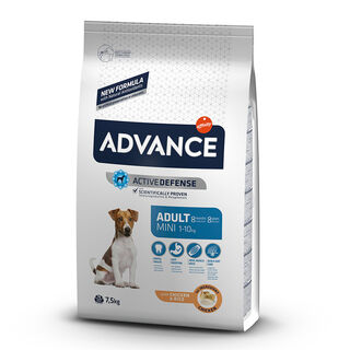Affinity Advance Mini Adult Active Defense Frango e Arroz ração para cães