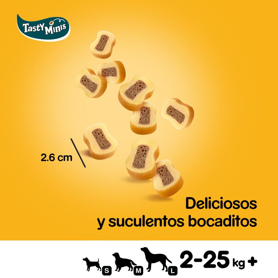 155 g Pedigree Tasty Mini Snacks Sabor Boi e Ave para C&atilde;es, , large Imagem n&uacute;mero 3