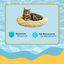 Summer Vibes Round Cool Mat Club Cama Refrescante para gatos, , large Indicador imagem n&uacute;mero 5