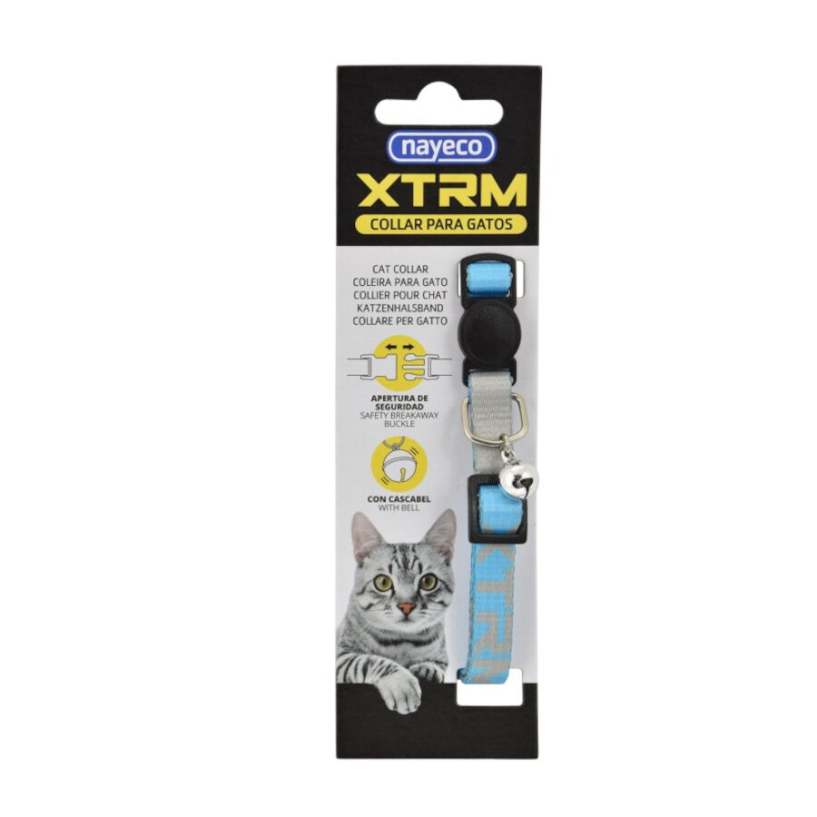 Nayeco X-Trm Neon Flash Azul coleira para gatos, , large Imagem n&uacute;mero 2
