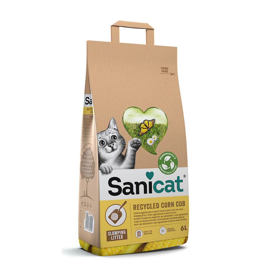 6 L Sanicat Corn Cob Areia Aglomerante , , large Imagem n&uacute;mero 1