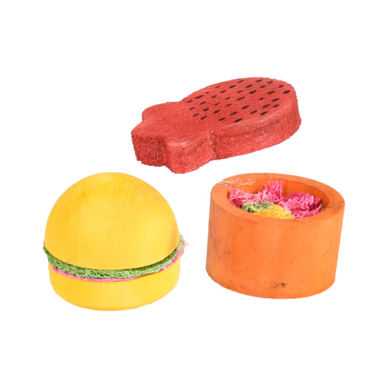 Flamingo Bernie Brinquedos de Madeira para roedores,  Imagem número 2 Flamingo Bernie Brinquedos de Madeira para roedores, , large Imagem número 2