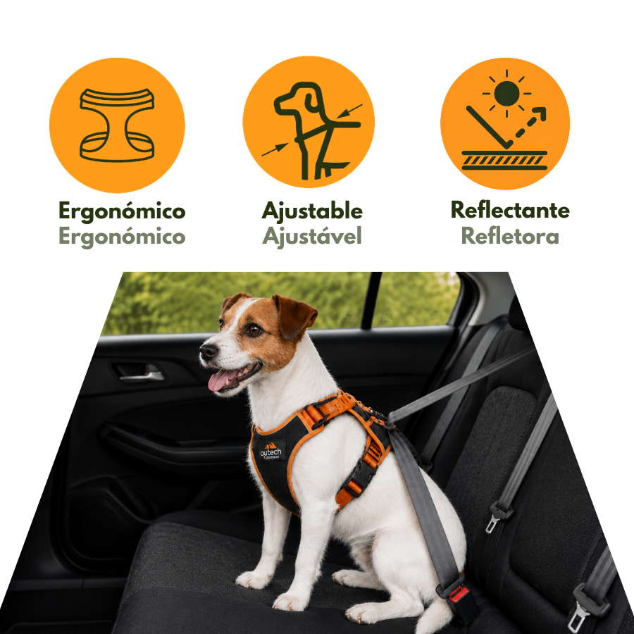 Outech X-perience Arn&ecirc;s de Carro para c&atilde;es, , large Imagem n&uacute;mero 5