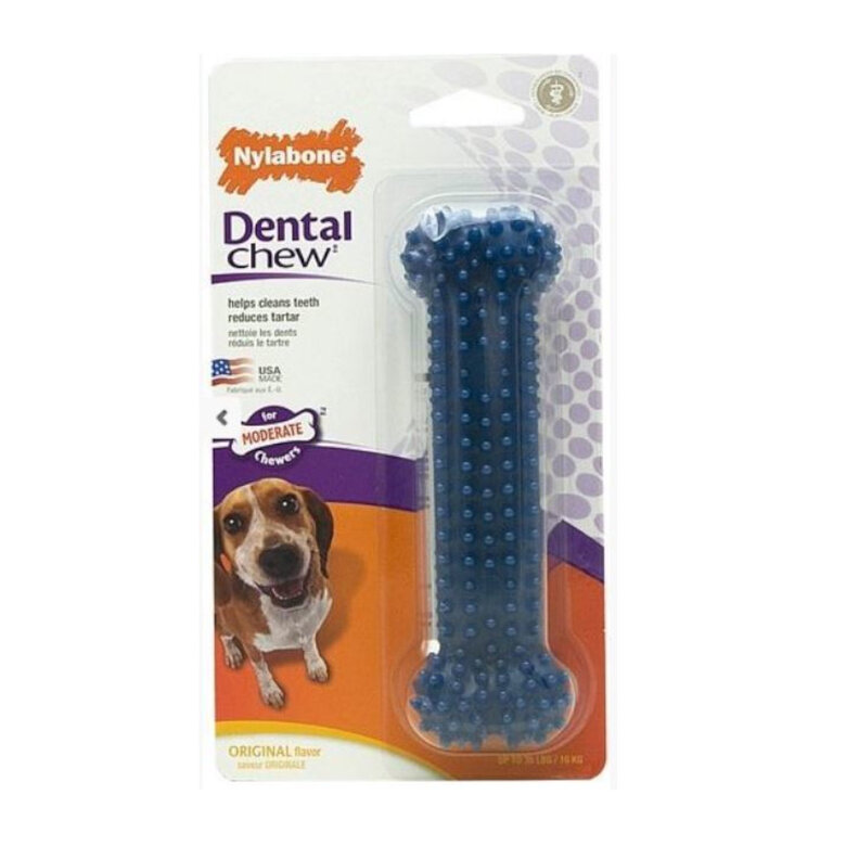 Nylabone Dental Chew Mordedor de osso para cães, , large image number null