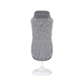Nayeco Punto Glam camisola cinza para cães