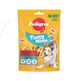 Pedigree Tasty Mini Snacks Sabor Boi e Ave para Cães