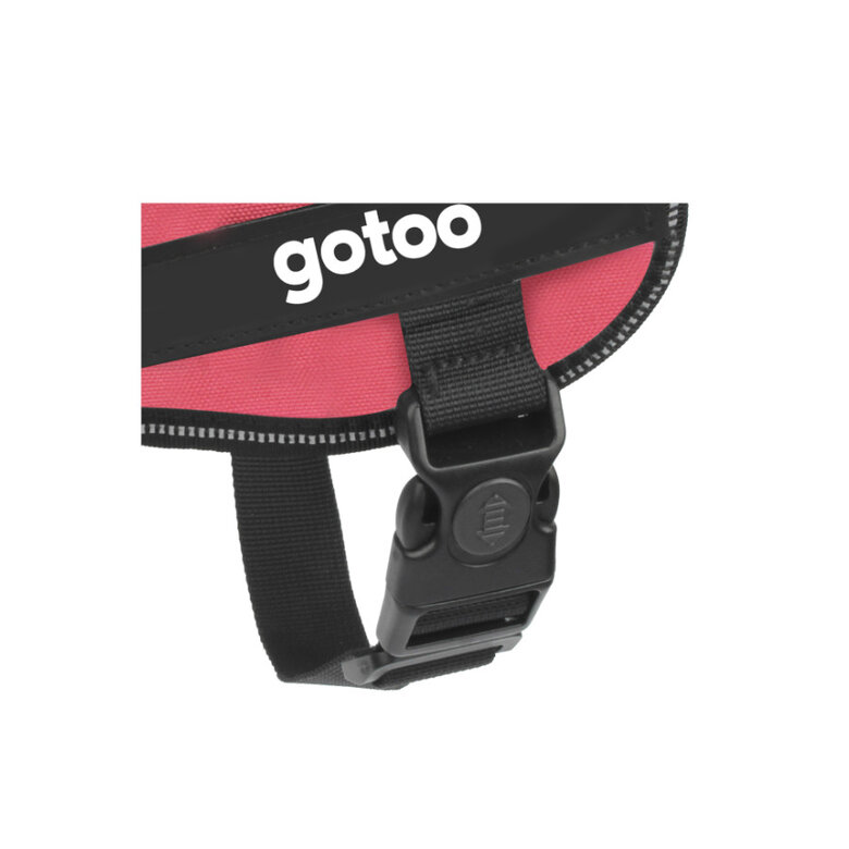 Gotoo Peitoral anti-puxões vermelho para cães,  Imagem número 5 Gotoo Peitoral anti-puxões vermelho para cães, , large Imagem número 5