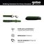 Gotoo Trela de nylon refletora verde para cães, , large Indicador imagem número 3