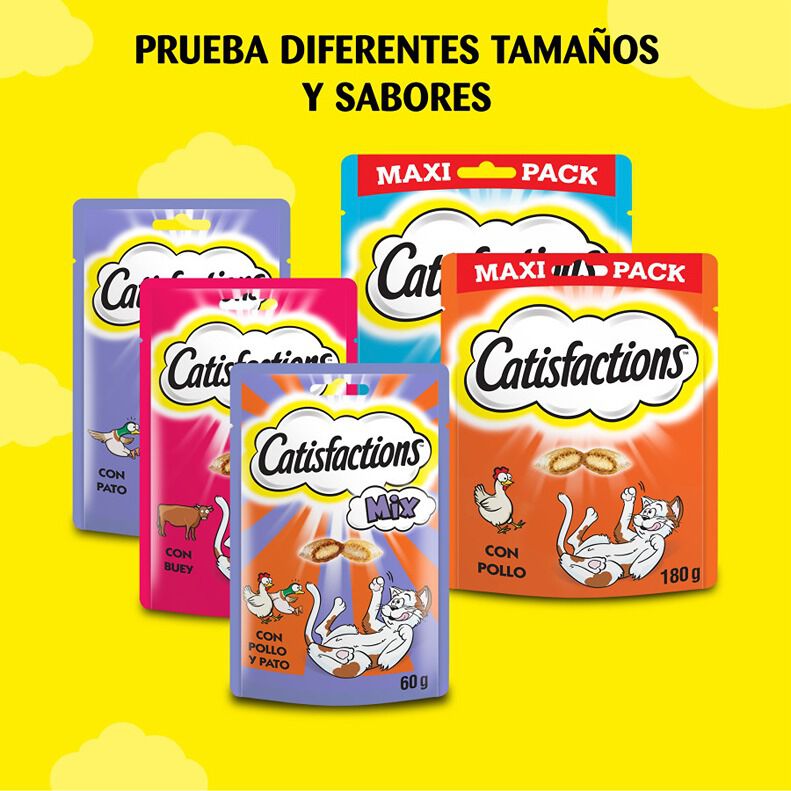 6 pacotes x 180 g Catisfactions Biscoitos de Frango para Gatos Pack poupan&ccedil;a!, , large Imagem n&uacute;mero 7