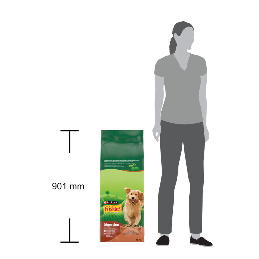 18 kg Friskies Digeston Borrego e Chic&oacute;ria ra&ccedil;&atilde;o para c&atilde;es, , large Imagem n&uacute;mero 5