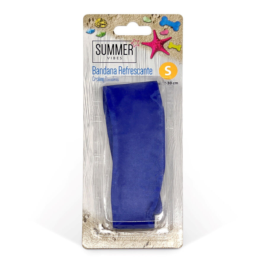 Summer Vibes Basic Len&ccedil;o Bandana refrescante para c&atilde;es, , large Imagem n&uacute;mero 1