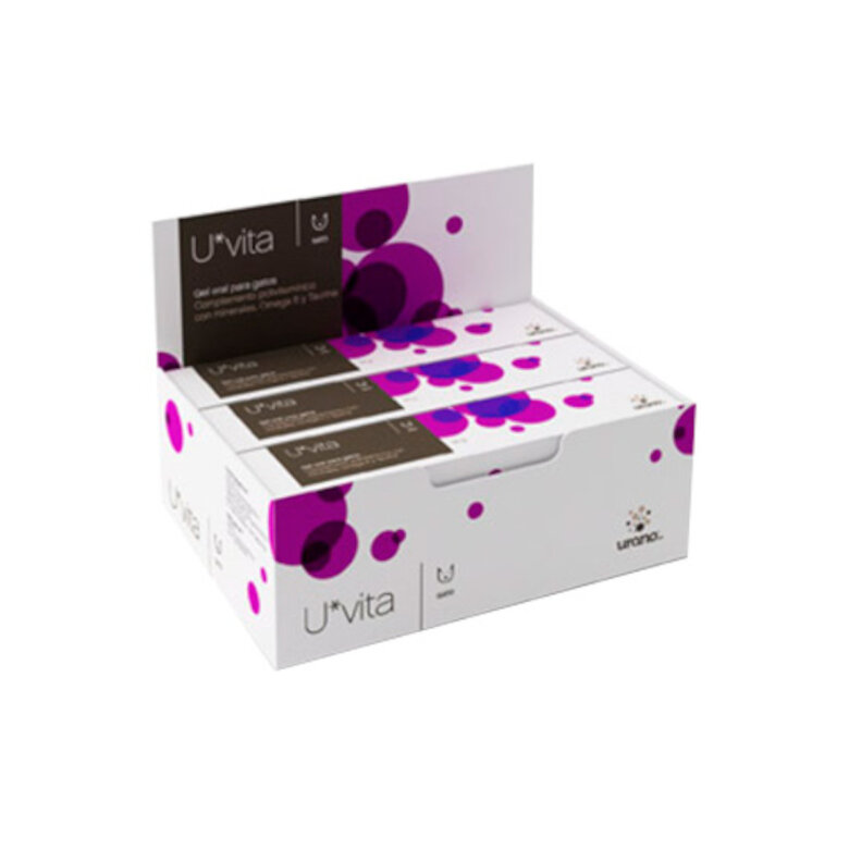 50 g Urano Vet U-Vita Suplemento Vitamínico em Gel para gatos,  Imagem número 1 50 g Urano Vet U-Vita Suplemento Vitamínico em Gel para gatos, , large Imagem número 1