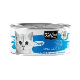 Kit Cat Classic Comida h&uacute;mida de atum em Lata para Gatos