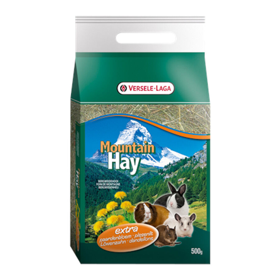 Versele-Laga Mountain Hay com Dente-de-le&atilde;o Alimento para roedores, , large Imagem n&uacute;mero 1