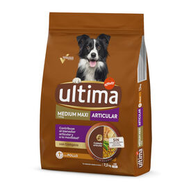 Ultima Medium/Maxi Articular ra&ccedil;&atilde;o de frango para c&atilde;es