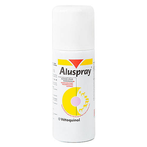 Aluspray cicatrizante para heridas de mascotas Imagem n&uacute;mero 1