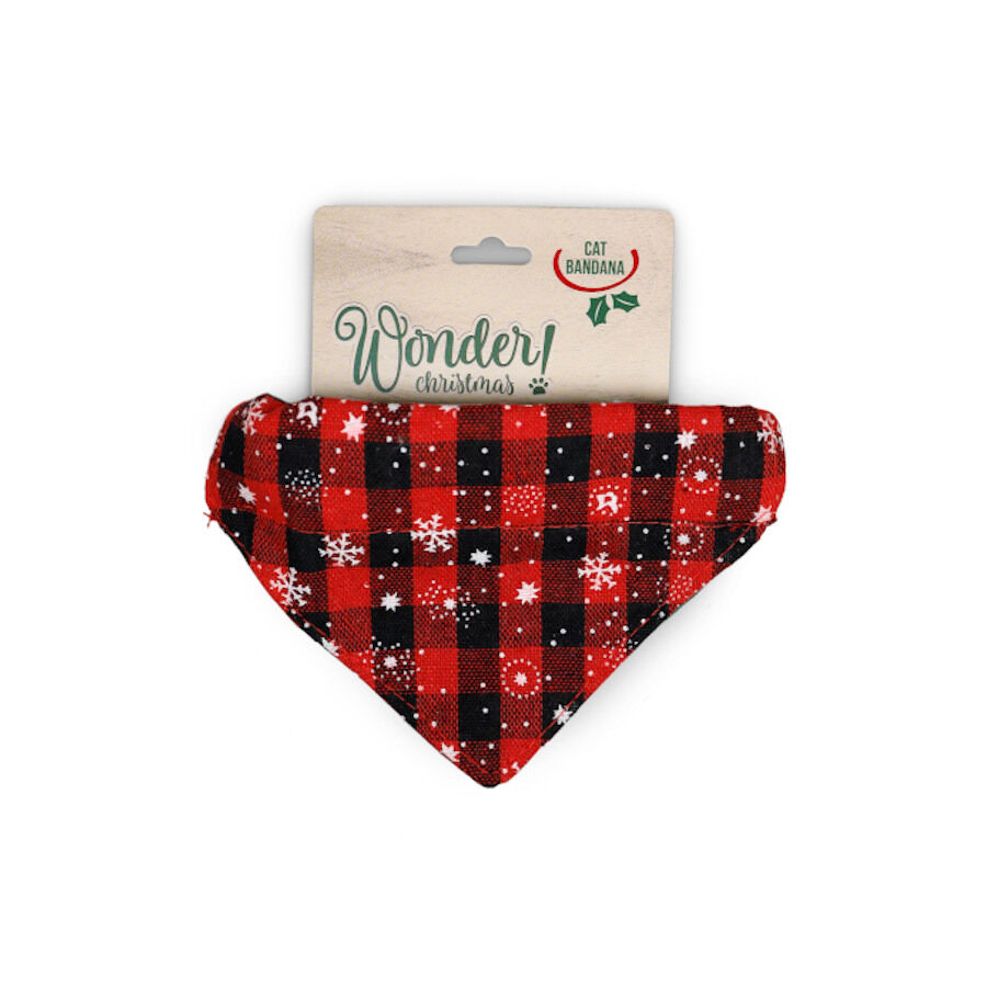 Wonder Christmas Bandana Natal&iacute;cia para gatos, , large Imagem n&uacute;mero 1