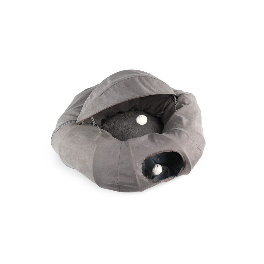 All For Paws Lamb Cat T&uacute;nel cinzento para gatos, , large Imagem n&uacute;mero 2