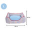 Leeby Cama riscas largas para c&atilde;es, , large Indicador imagem n&uacute;mero 6