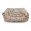 Leeby Alcofa com Capa Amovível Beige com Banda Desenhada para cães, , large Indicador imagem número 1