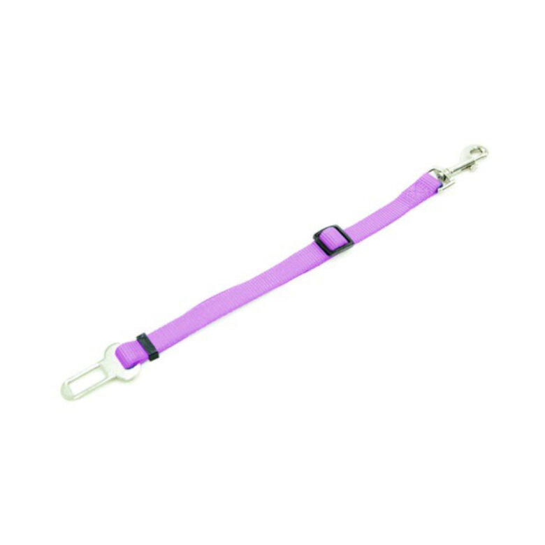 TK-Pet Adaptador de cinto de segurança lilás para cães,  Imagem número 1 TK-Pet Adaptador de cinto de segurança lilás para cães, , large Imagem número 1