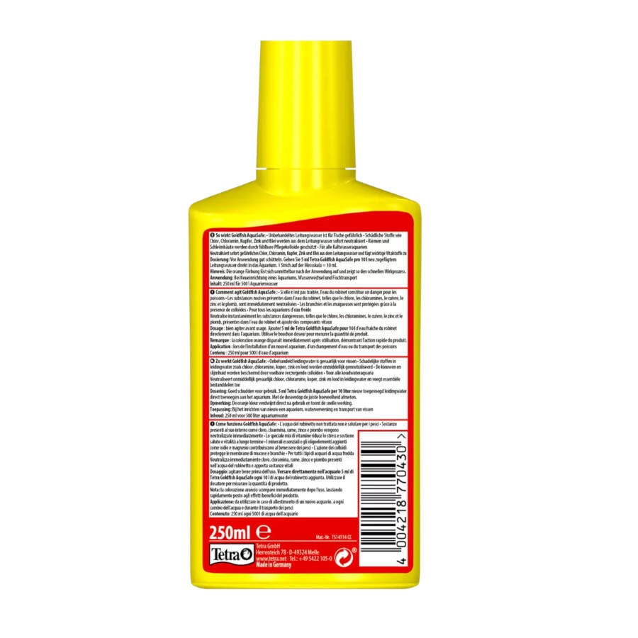 Tetra Goldfish AquaSafe Condicionador de &Aacute;gua para aqu&aacute;rios, , large Imagem n&uacute;mero 2