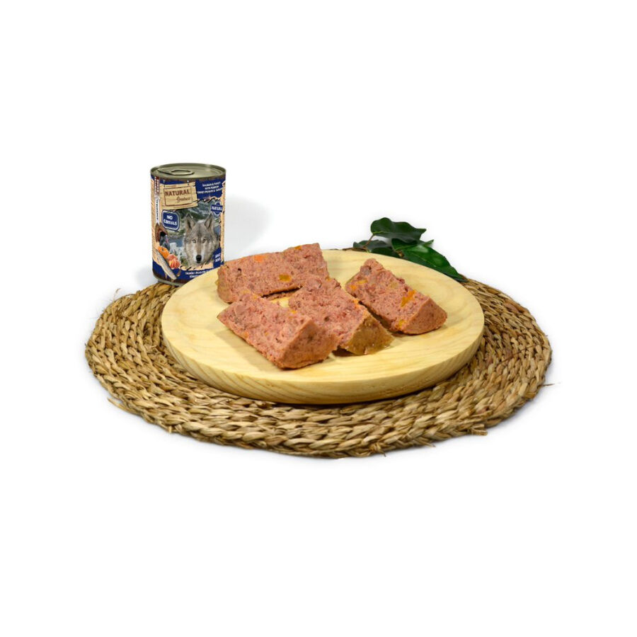 400 g Natural Greatness Salm&atilde;o e Peru lata para c&atilde;es, , large Imagem n&uacute;mero 2