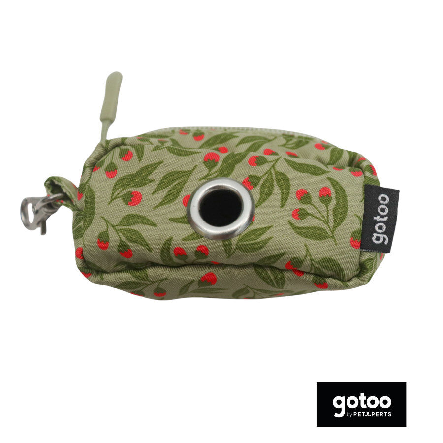 Gotoo Porta-sacos estampado floral para c&atilde;es, , large Imagem n&uacute;mero 2