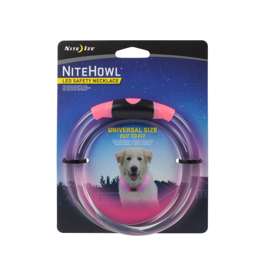 Nite Ize NiteHowl Coleira de Seguran&ccedil;a LED Rosa para c&atilde;es, , large Imagem n&uacute;mero 4