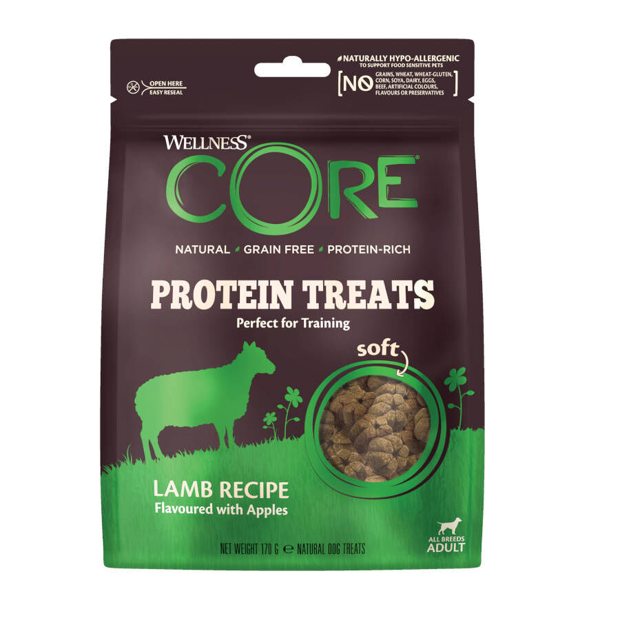 170 g Wellness Core Biscoitos Protein Treats Cordeiro para c&atilde;es, , large Imagem n&uacute;mero 2