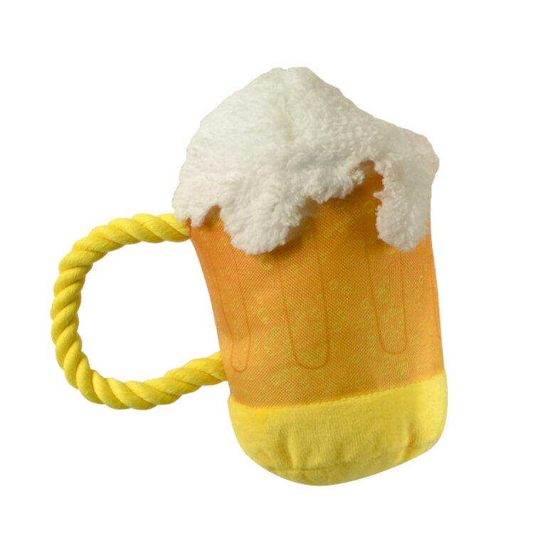 Summer Vibes Peluche Cerveja com Corda para cães,  Imagem número 1 Summer Vibes Peluche Cerveja com Corda para cães, , large Imagem número 1