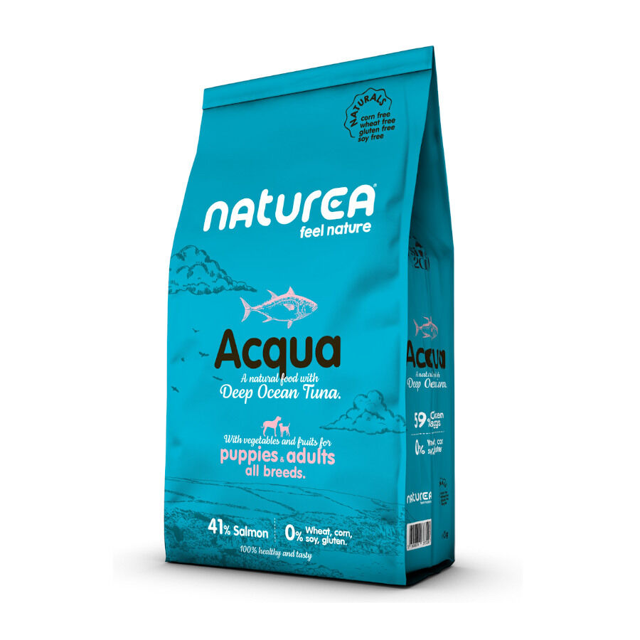 Naturea Naturals Acqua Atum de Alto Mar ra&ccedil;&atilde;o para c&atilde;es, , large Imagem n&uacute;mero 1