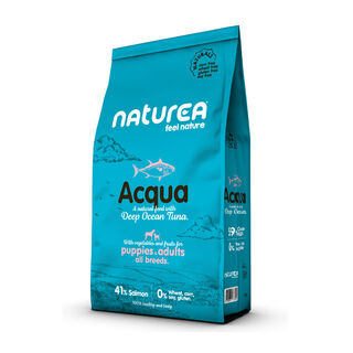Naturea Naturals Acqua Atum de Alto Mar ração para cães