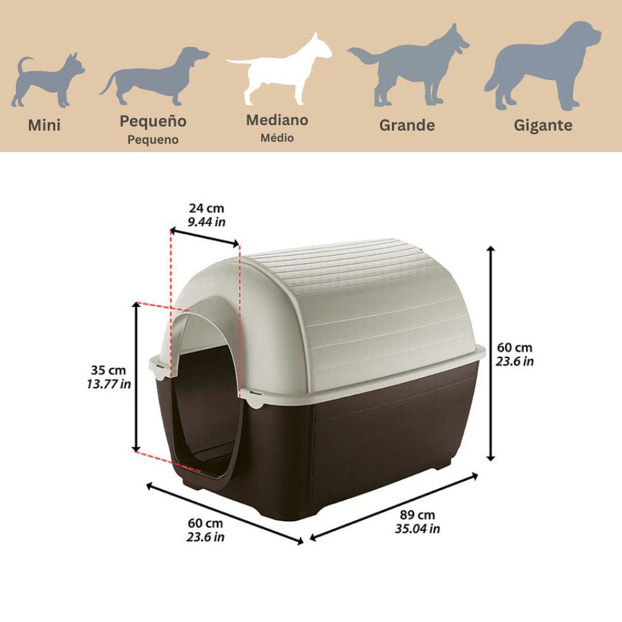 Casota Ferplast Kenny v&aacute;rios tamanhos, , large Imagem n&uacute;mero 3