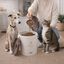 Leeby Colher Medidora Dobr&aacute;vel Castanha para c&atilde;es e gatos, , large Indicador imagem n&uacute;mero 1