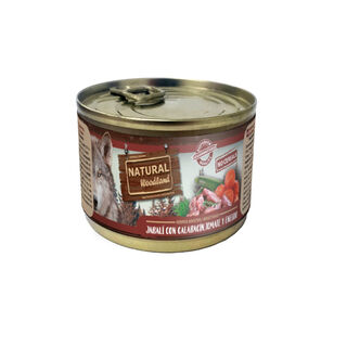 Natural Greatness Javali com Curgete, Tomate e Endro lata para cães