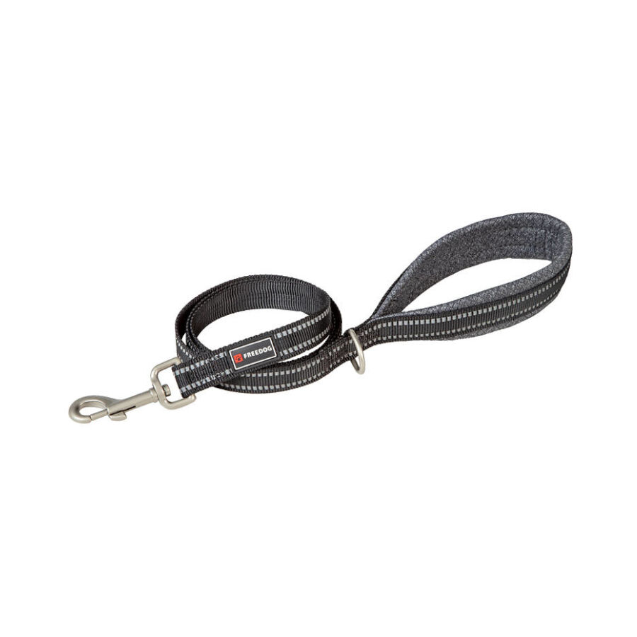 Freedog Shiva Trela Refletora cinzenta para c&atilde;es, , large Imagem n&uacute;mero 1