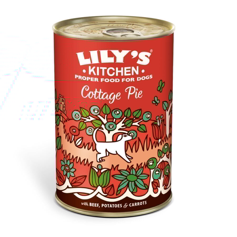 400 g Lily's Kitchen Terneira e Legumes lata para c&atilde;es, , large Imagem n&uacute;mero 1
