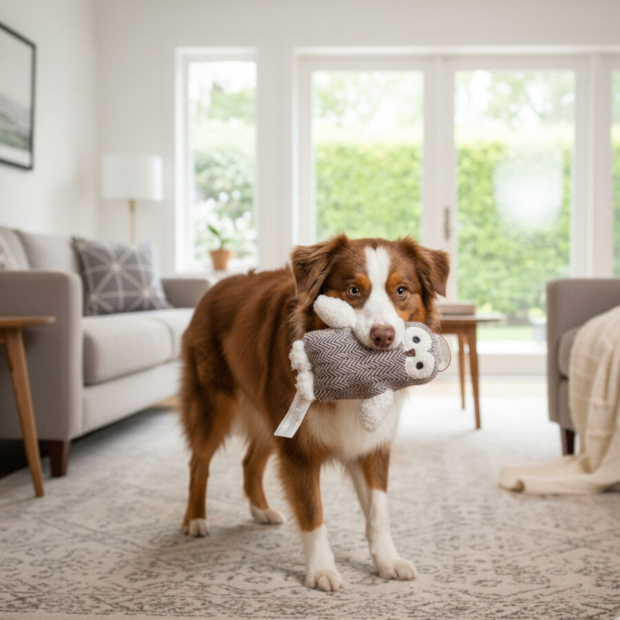 Wonder Christmas Peluche Coruja de Natal para C&atilde;es, , large Imagem n&uacute;mero 3