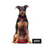Gotoo Trela mesh vermelha refletora para cães, , large Indicador imagem número 3
