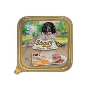 Stuzzy frango terrina para cães