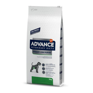 Ração Urinary Low Purine de Advance para cães