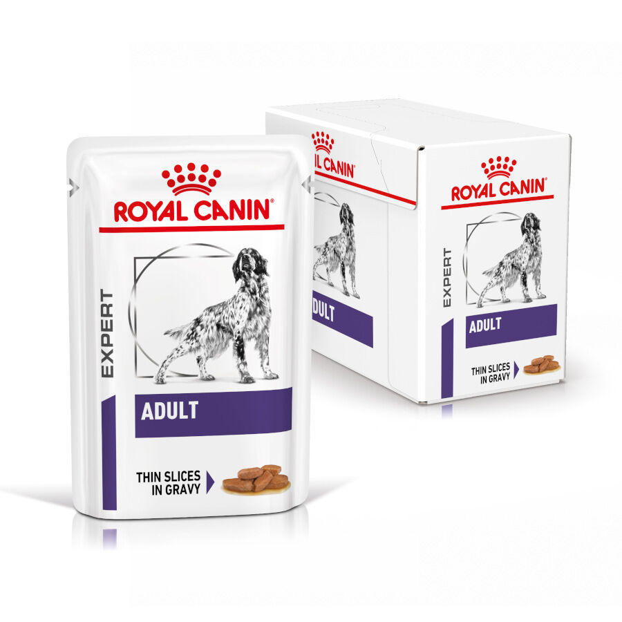 12 saquetas x 85 g Royal Canin Expert Adult L&aacute;minas em molho sobre para c&atilde;es, , large Imagem n&uacute;mero 2