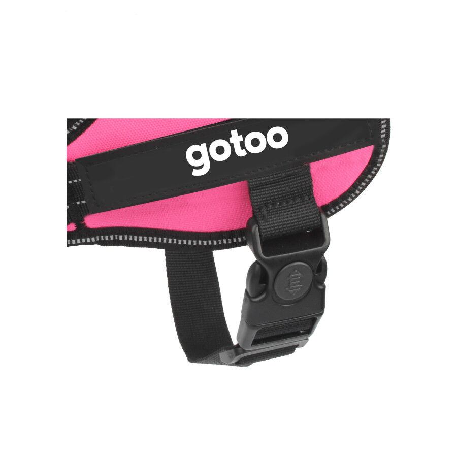 Gotoo Peitoral anti-pux&atilde;o rosa para c&atilde;es, , large Imagem n&uacute;mero 5