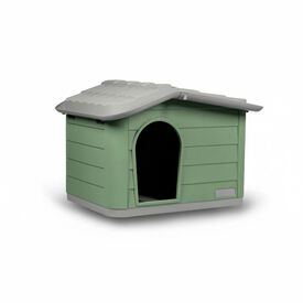 Nayeco Eco Line Casota desmontável na cor sálvia para cães