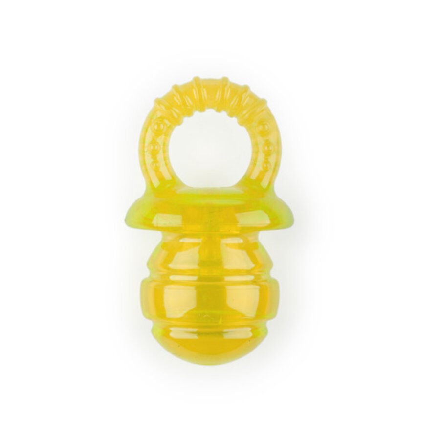 Tootoy! Puppyfier Chew Toy Amarelo mordedor suave com som para cachorros, , large Imagem n&uacute;mero 1
